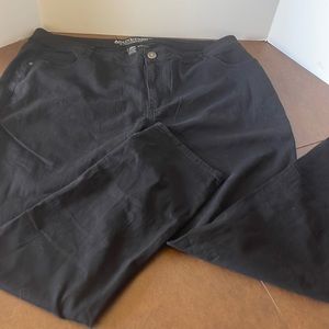 NWOT Ashley Stewart Average Skinny black jeans Sz 26